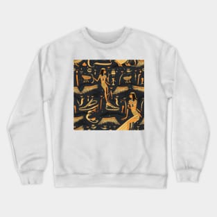 Ancient Egyptian Pattern 17 Crewneck Sweatshirt